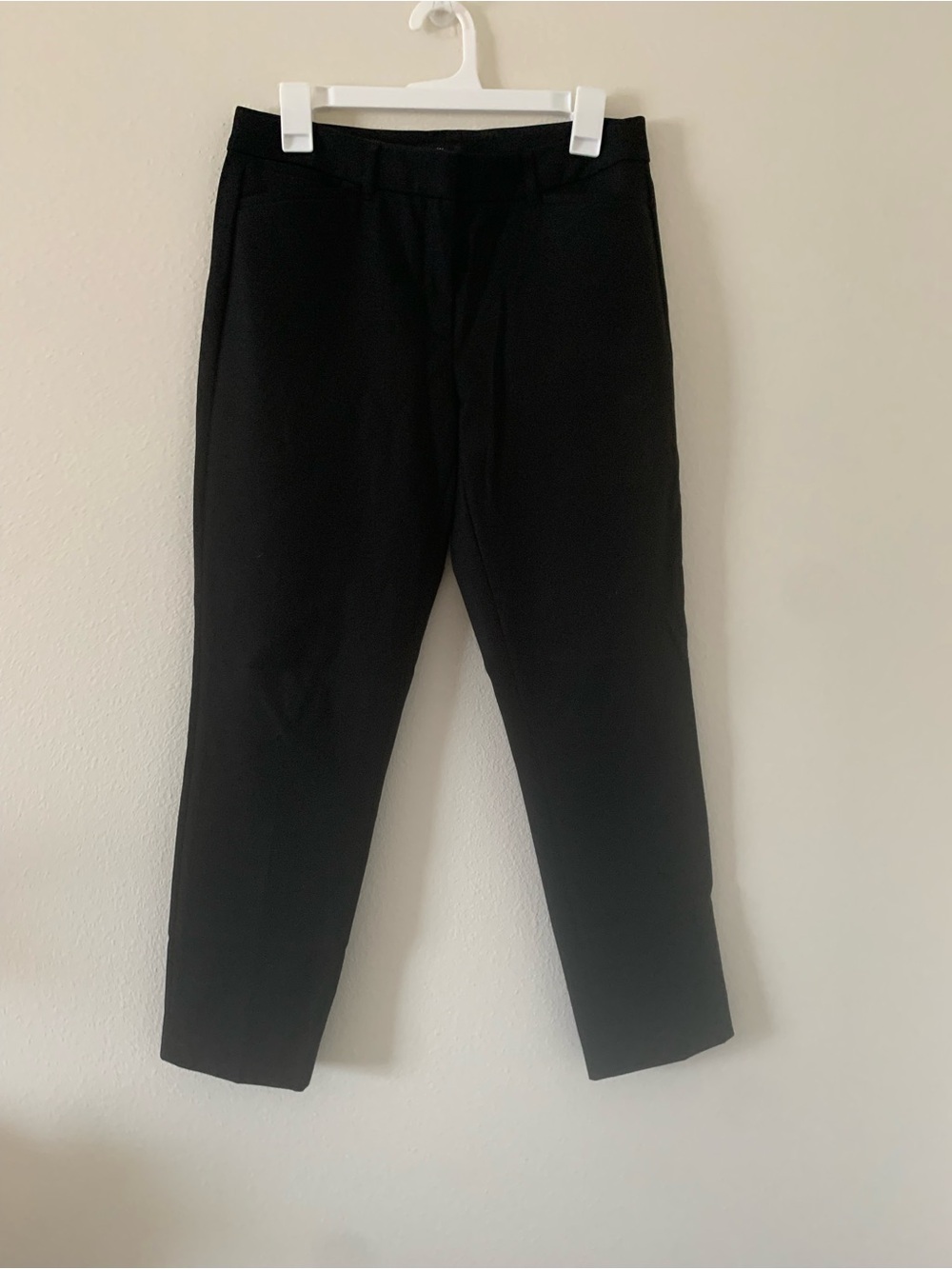 Men's Black Slim Dress Pants